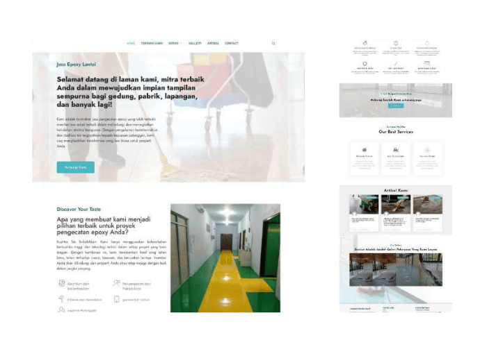 epoxy lantai