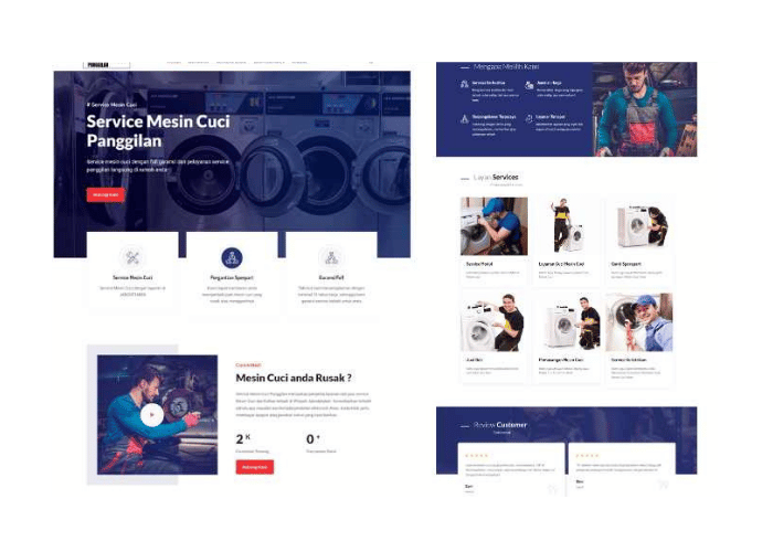 servis mesin cuci panggilan